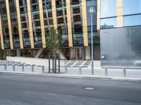 Urban Office Building in Berlin: A Contemporary Metal Wall