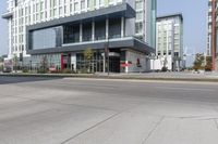 Urban Office Building with Toronto Storefront 001