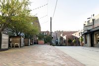 Urban Open Space with Clear Sky in City