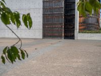 Urban Open Space with Clear Sky in Europe