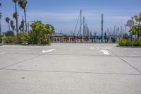 Urban Parking Lot in Long Beach