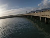 Urban Pier at the Coastal City of San Francisco, California, USA