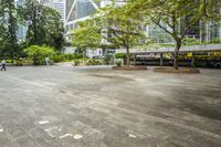 Urban Recreation Area: City Plaza for Public Space