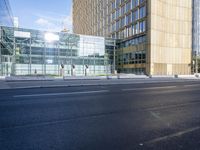 Urban Reflection: City Business District in Berlin