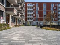 An Urban Residential Area: A View Straight Down the Road