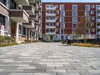 An Urban Residential Area: A View Straight Down the Road