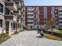 An Urban Residential Area: A View Straight Down the Road