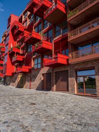 Urban Residential Cityscape in Berlin