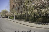 Urban Residential Neighborhood in New York City