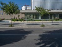 Urban Road in Barcelona, Spain