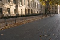 Urban Road in Berlin: Asphalt in the Daytime