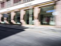 Urban Road in Berlin with Modern Building