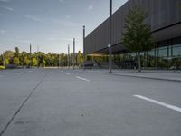 Urban Road Reflecting Berlin's City Life