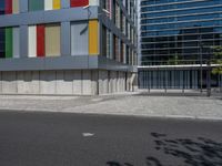 Urban Road in Berlin: Modern Architecture and City Life