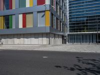 Urban Road in Berlin: Modern Architecture and City Life