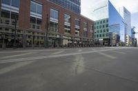 Urban Road in the City Neighborhood