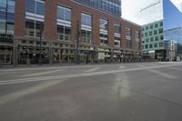 Urban Road in the City Neighborhood