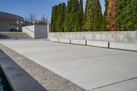 this is an image of a large outdoor fountain that has been installed in front of it