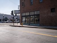 Urban Road with Hydrant in Los Angeles