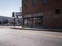 Urban Road with Hydrant in Los Angeles