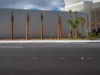 Urban Road in Miami, Florida