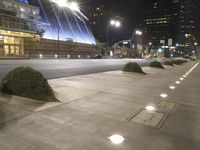 Urban Road Infrastructure: Illuminated by Night Lighting