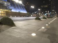 Urban Road Infrastructure: Illuminated by Night Lighting