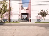 Urban Road in Los Angeles, California, USA