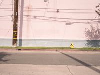 Urban Road Scene in Los Angeles, California