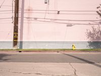 Urban Road Scene in Los Angeles, California