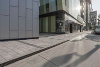 Urban Road: Bathed in Sunshine and Clear Skies