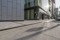 Urban Road: Bathed in Sunshine and Clear Skies