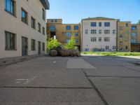 Urban Roads of Berlin Under Clear Skies