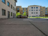 Urban Roads of Berlin Under Clear Skies