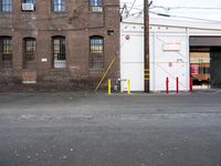 Urban Streets: Roads, Brick Walls, and Parking Lots in Los Angeles
