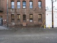 Urban Streets: Roads, Brick Walls, and Parking Lots in Los Angeles