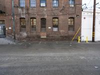 Urban Streets: Roads, Brick Walls, and Parking Lots in Los Angeles