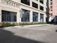 Urban Roads in Los Angeles Arts District