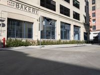 Urban Roads in Los Angeles Arts District