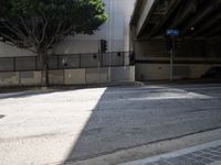 Urban Roads of Los Angeles: A Clear Sky Day