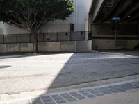 Urban Roads of Los Angeles: A Clear Sky Day