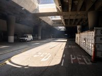 Urban Roads of Los Angeles During Daylight