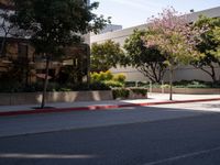 Urban Roadway in Los Angeles, California