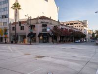 Urban Roadway in Los Angeles, California