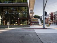 Urban Roadways of Los Angeles under a Clear Sky