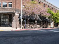 Urban Scene: Clear Skies Over Los Angeles Streets