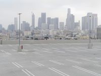 Urban Skyline at Dawn