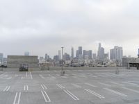 Urban Skyline at Dawn