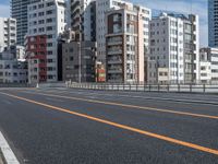 Urban Skyline of Tokyo: Bridges and Cloudy Day