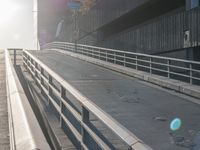 Urban Snapshot: City Architecture with a Bridge